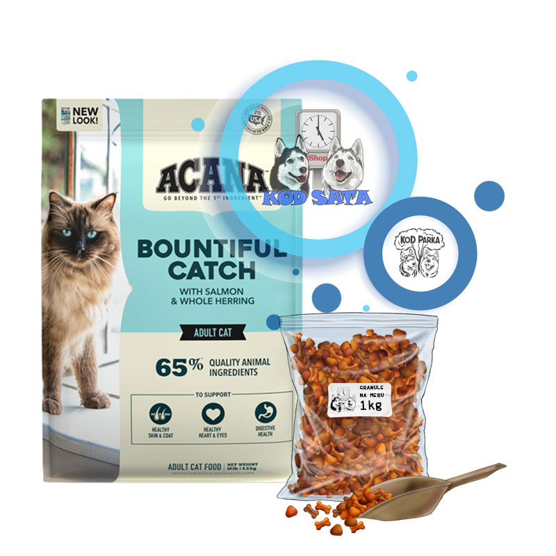 Acana Hrana Za Mačke Bountifull Catch, Na Razmeru 1kg
