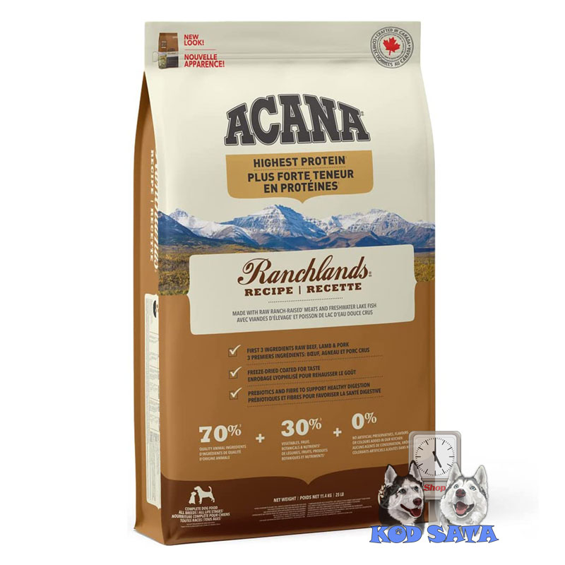 Acana Hrana Za Pse, Regionals Ranchlands 