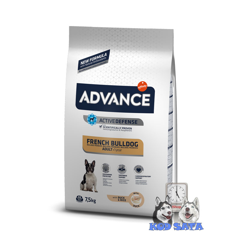Advance Franch Bulldog Pačetina&Pirinač