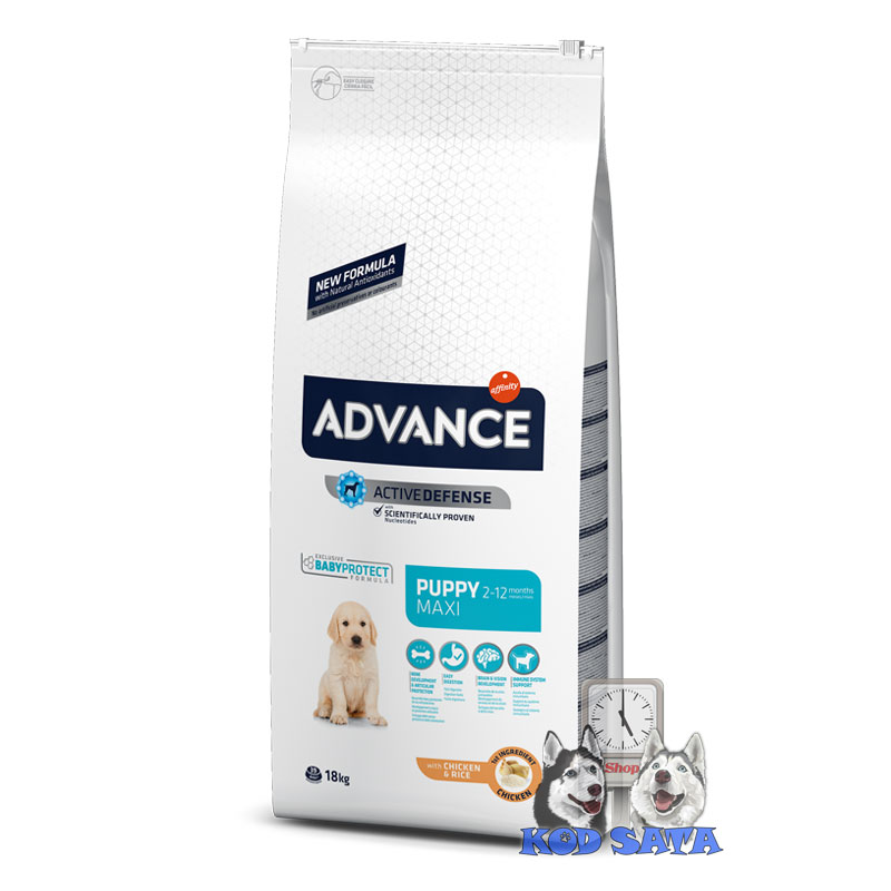 Advance Maxi Puppy Protect Piletina&Pirinač