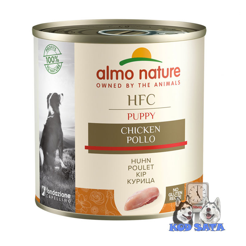 Almo Nature HFC Konzerva Za Štence, Piletina 290g