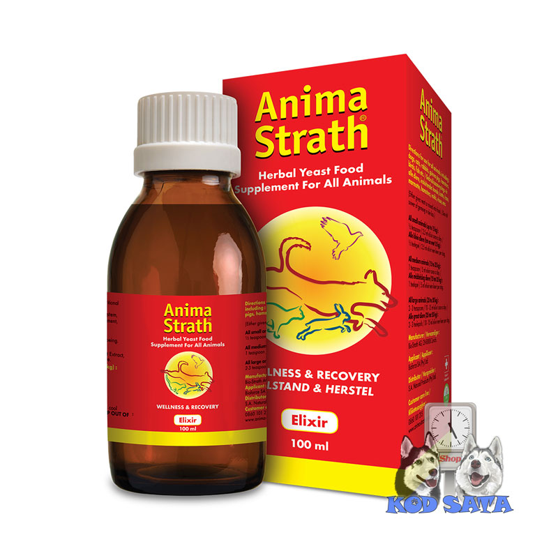 Anima Strath Vitamini i Minerali, Sirup Za Pse i Ostale Životinje 100ml 