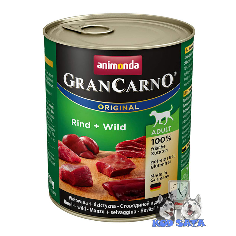 Animonda GranCarno Govedina i Divljač