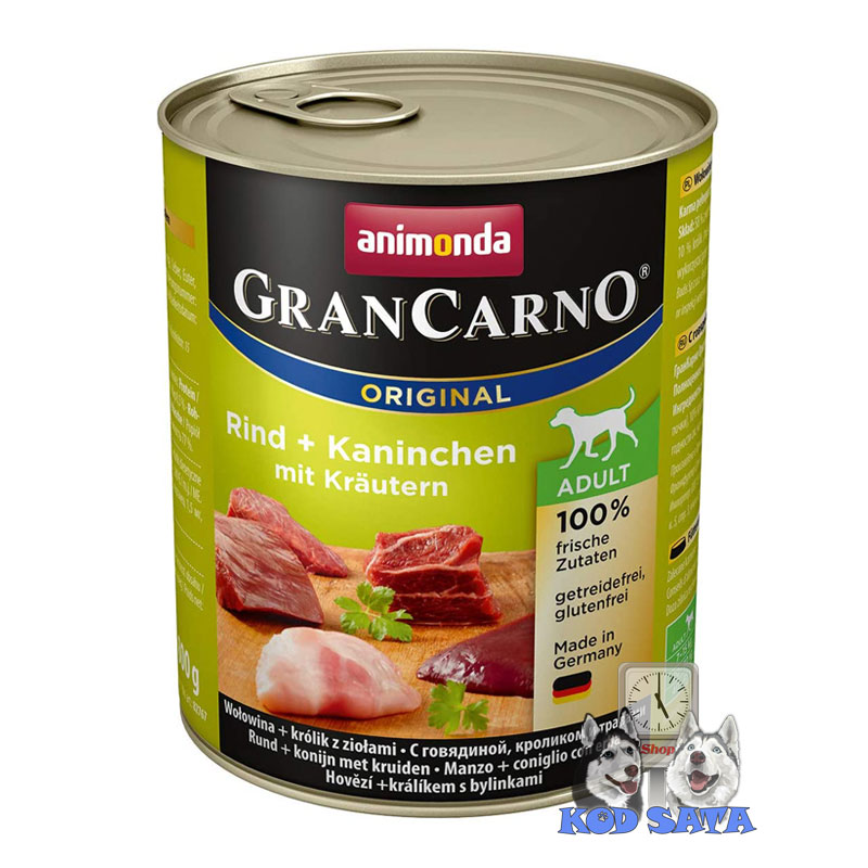 Animonda GranCarno Govedina i Zec sa začinskim biljem