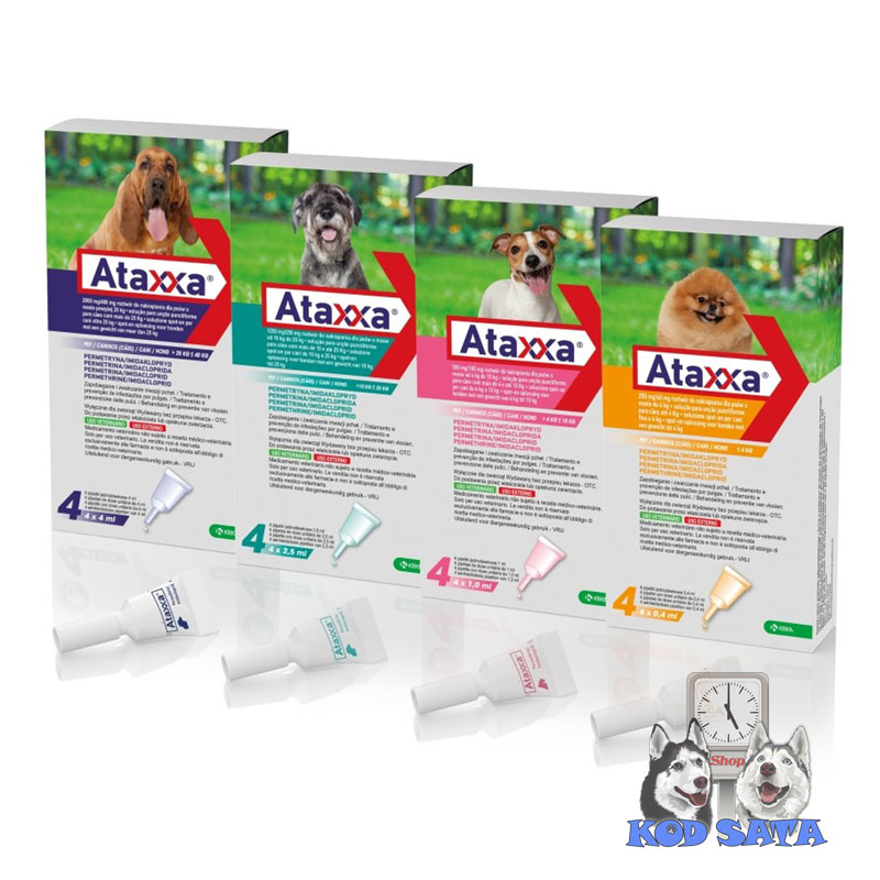 Ataxxa SpotOn Ampula Protiv Buva I Krpelja, Za Pse
