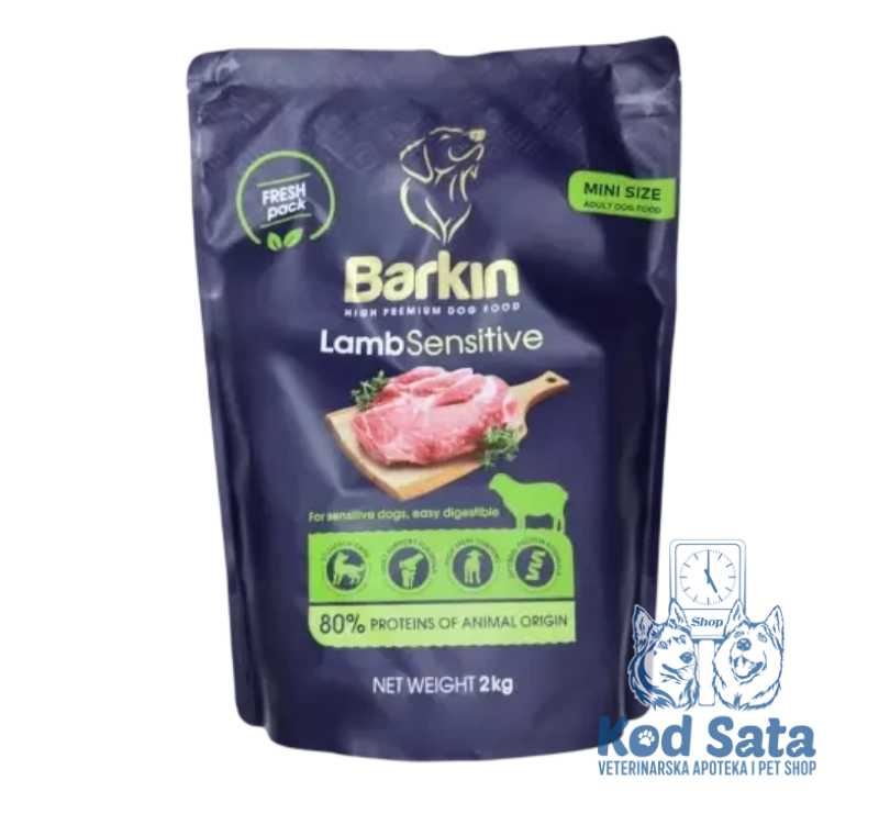 Barkin High Premium, Hrana Za Male Pse Jagnjetina Sensitive
