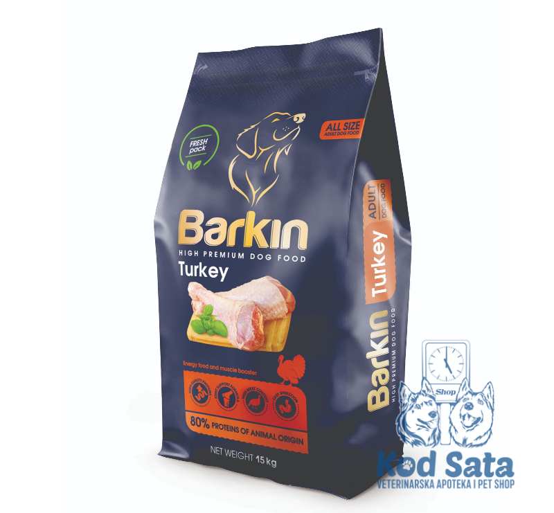 Barkin Hrana Za Pse, Ćuretina Energy