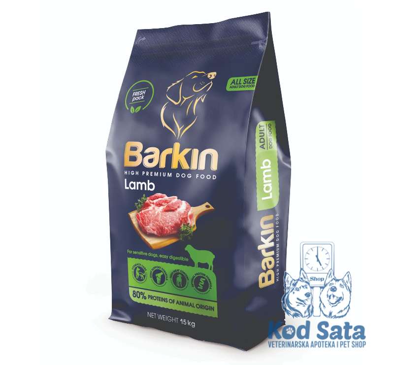 Barkin Hrana Za Pse, Jagnjetina