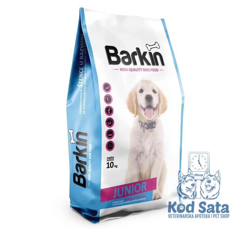 Barkin Junior Hrana Za Štence i Mlade Pse, Ćuretina