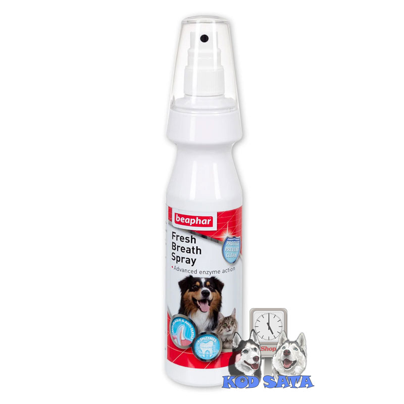 Beaphar Sprej Za Osvežavanje Zadaha, Za Pse i Mačke 150ml