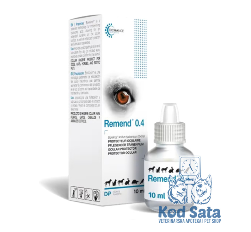 Biogance Remend 0,4 Kapi Za Oči Za Pse i Mačke 10ml