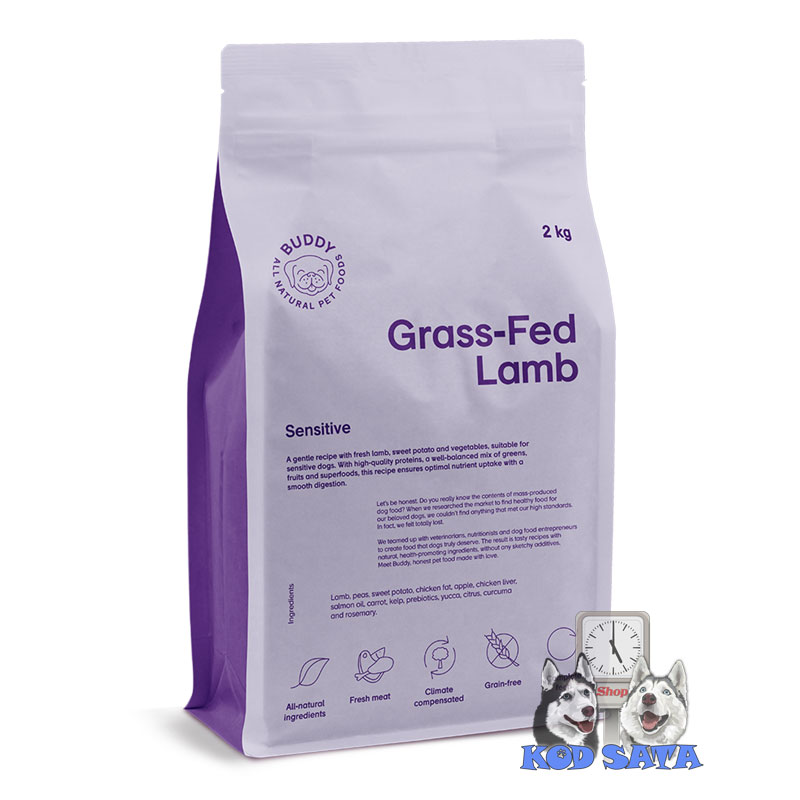 Buddy Hrana Za Odrasle Osetljive Pse, Jagnjetina