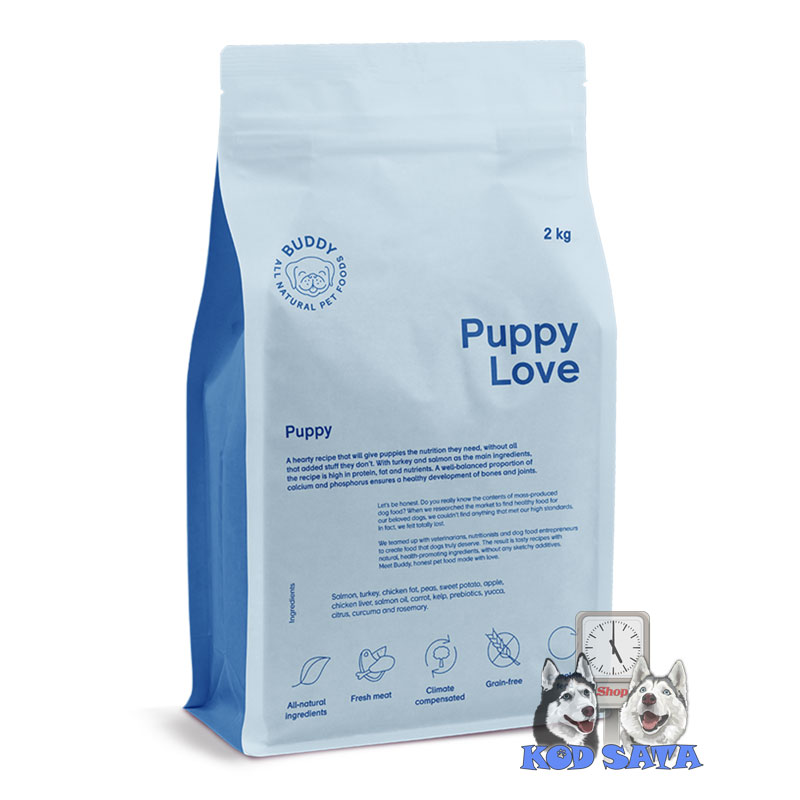 Buddy Hrana Za Štence, Losos i Ćuretina