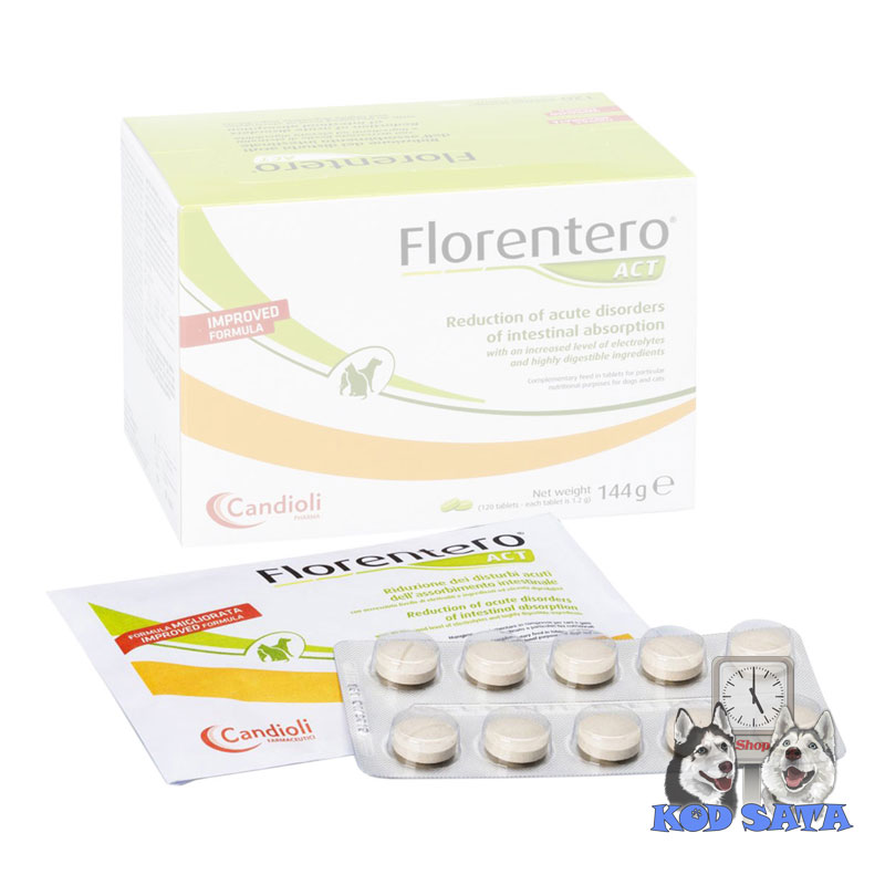 Candioli Florentero Act Tablete Sa Pre i Probioticima, Za Pse i Mačke 10tbl.