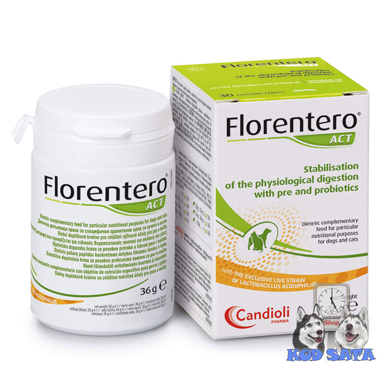 Candioli Florentero Act Tablete Sa Pre i Probioticima, Za Pse i Mačke 30tbl.
