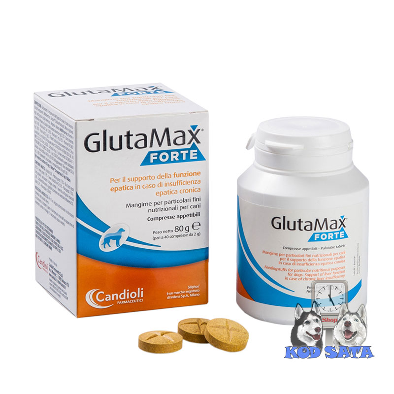 Candioli Glutamax Forte Podrška Jetri, Za Pse 40tbl.
