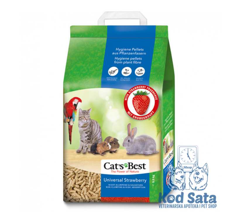 Cat's Best Universal Jagoda, Posip Za Mačke 10L