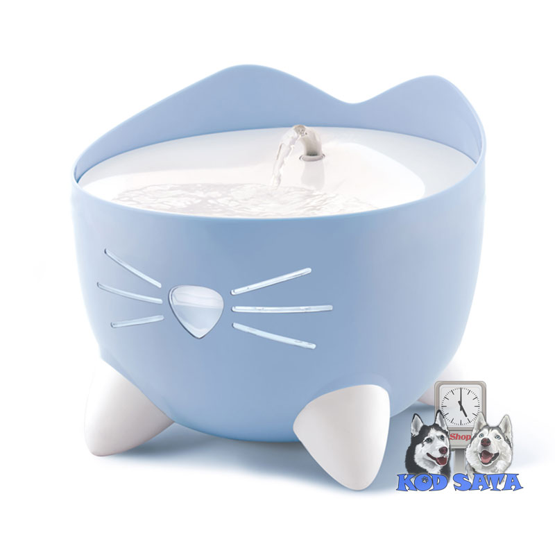 Catit Pixi Fontana Za Mačke Sa 3 Programa Protoka Vode, Plava 2,5l