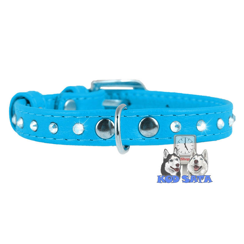 Collar Cirkoni Kožne Ogrlice Plave