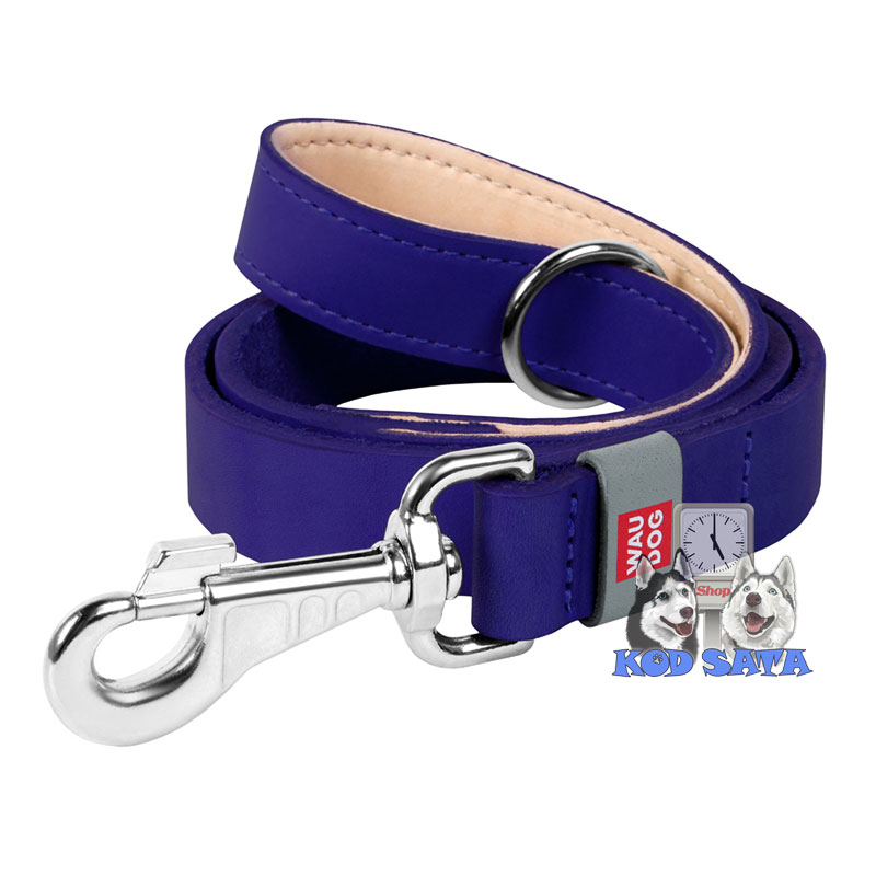 Collar Classic Kožni Povodac Za Pse, Ljubičasti 122cm