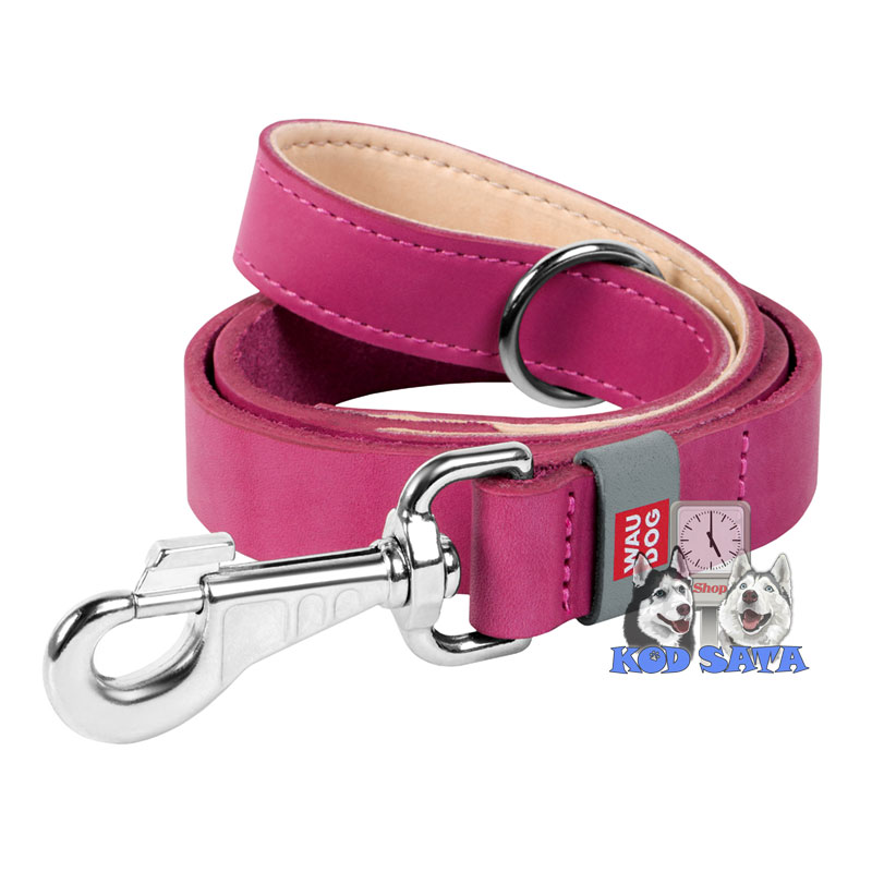 Collar Classic Kožni Povodac Za Pse, Pink 122cm