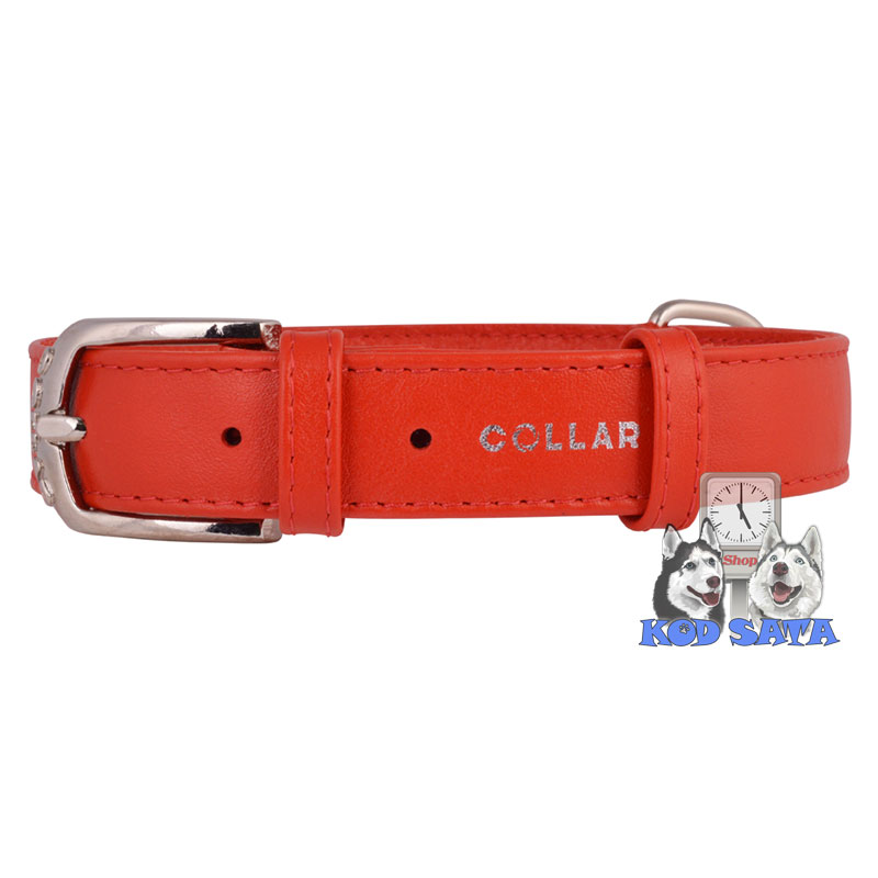 Collar Kožne Ogrlice Za Pse, Crvena