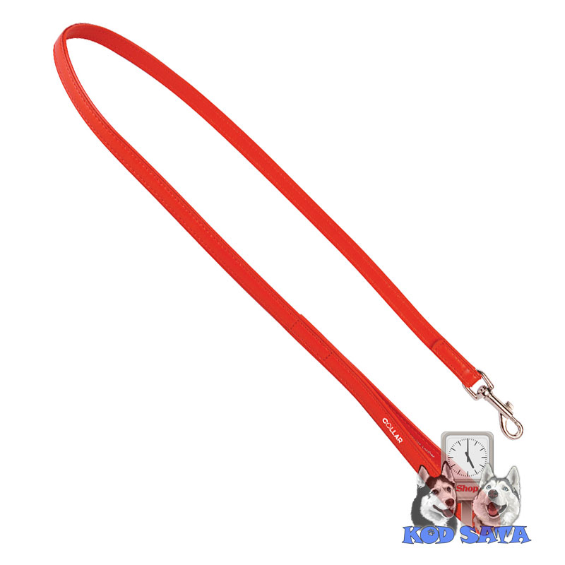 Collar Kožni Povodac Za Pse, Crveni 122cm