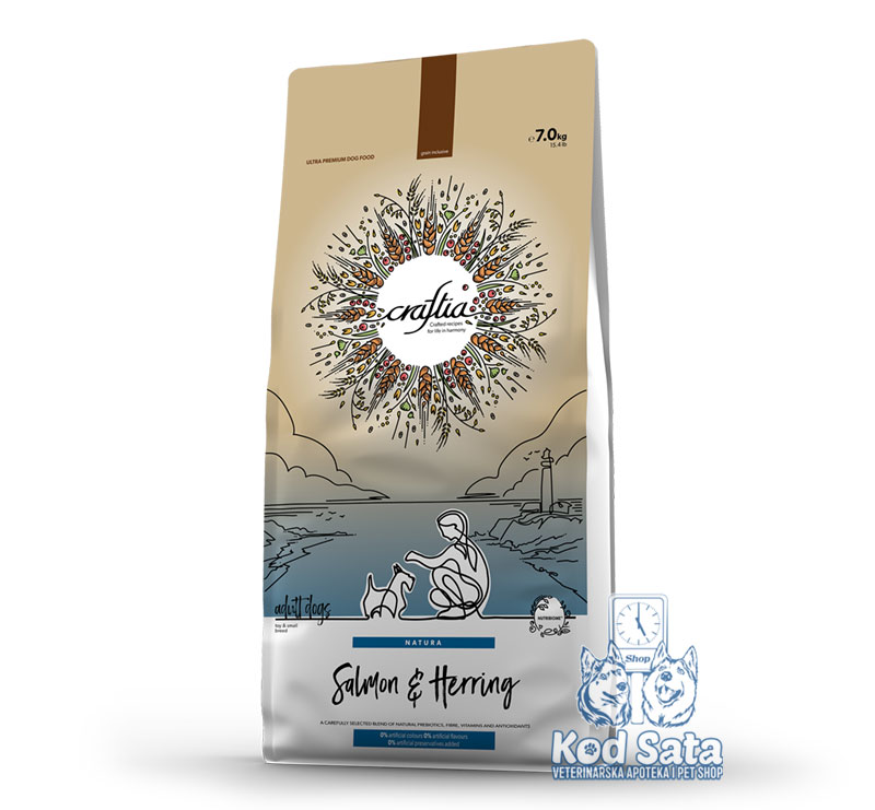 Craftia Hrana Za Pse Toy i Mini Rasa, Losos i Haringa