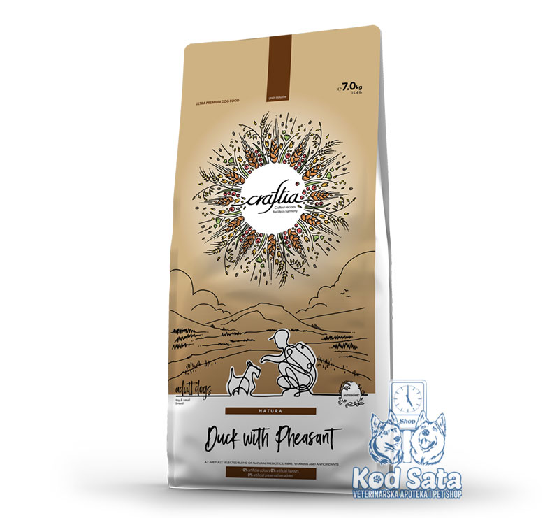 Craftia Hrana Za Pse Toy i Mini Rasa, Pačetina i Fazan