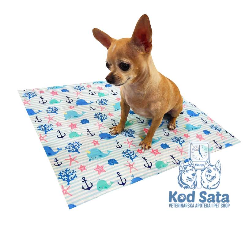Croci Breeze Whale Letnja Rashladna Prostirka, Za Pse i Mačke