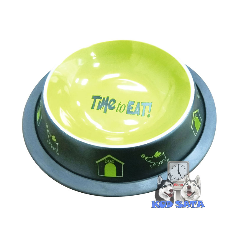 Croci Metalna Fancy Činija Za Pse Zelena