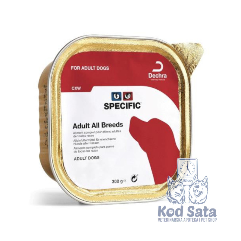 Dechra Specific Adult All Breeds - Vlažna Hrana Za Pse Svih Rasa 