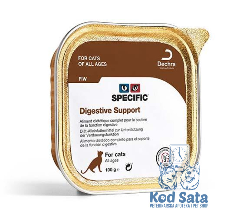 Dechra Specific Digestive Support Pašteta, Hrana Za Mačke Sa Digestivnim Problemima