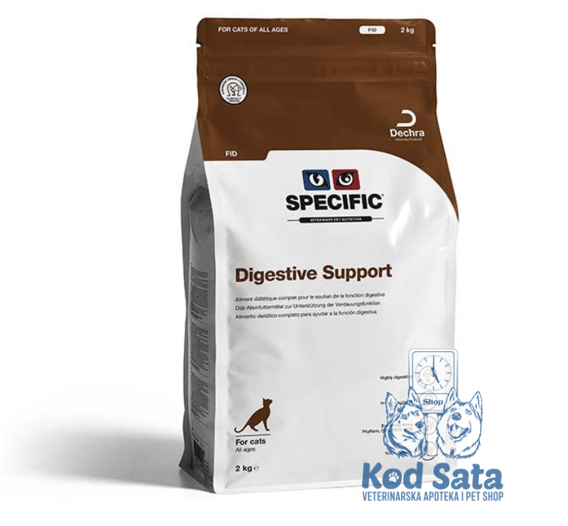 Dechra Specific Digestive Support Suva Hrana, Za Mačke Sa Digestivnim Problemima