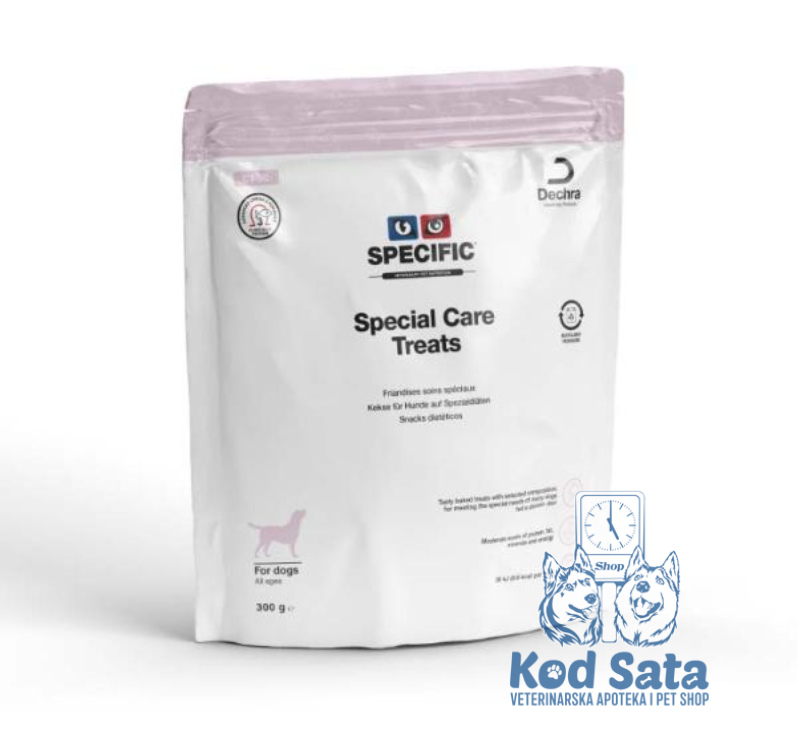 Dechra Specific Special Care Veterinarske Poslastice Za Pse 300g