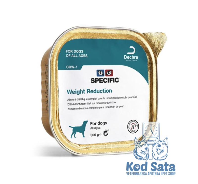 Dechra Specific Weight Reduction Pašteta, Veterinarska Hrana Za Pse Za Mršavljenje I Dijabetes