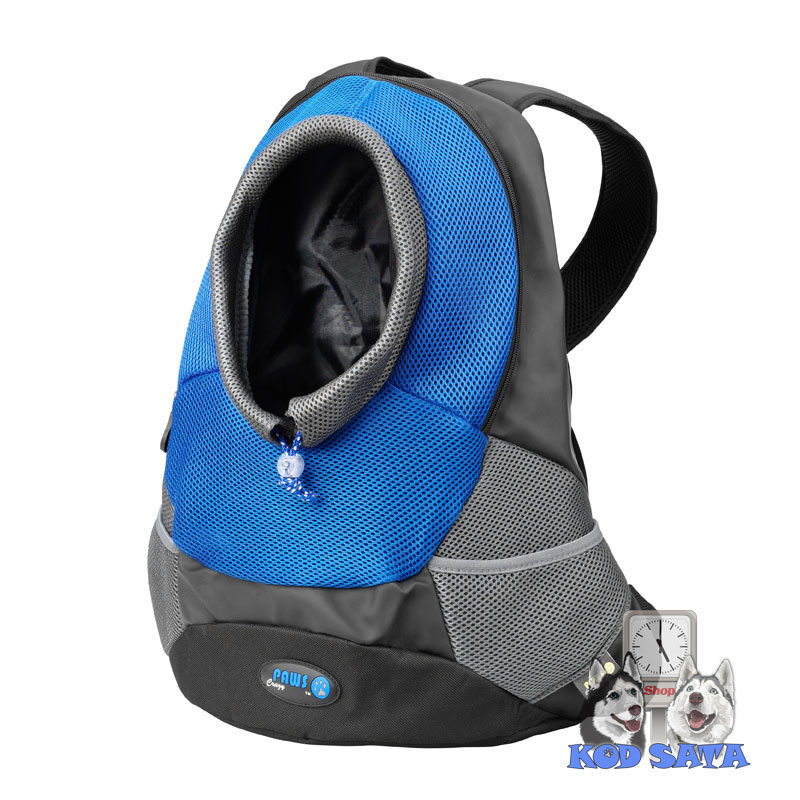 Duvo Crazy Paws Ruksak Za Pse i Mačke M Plavi