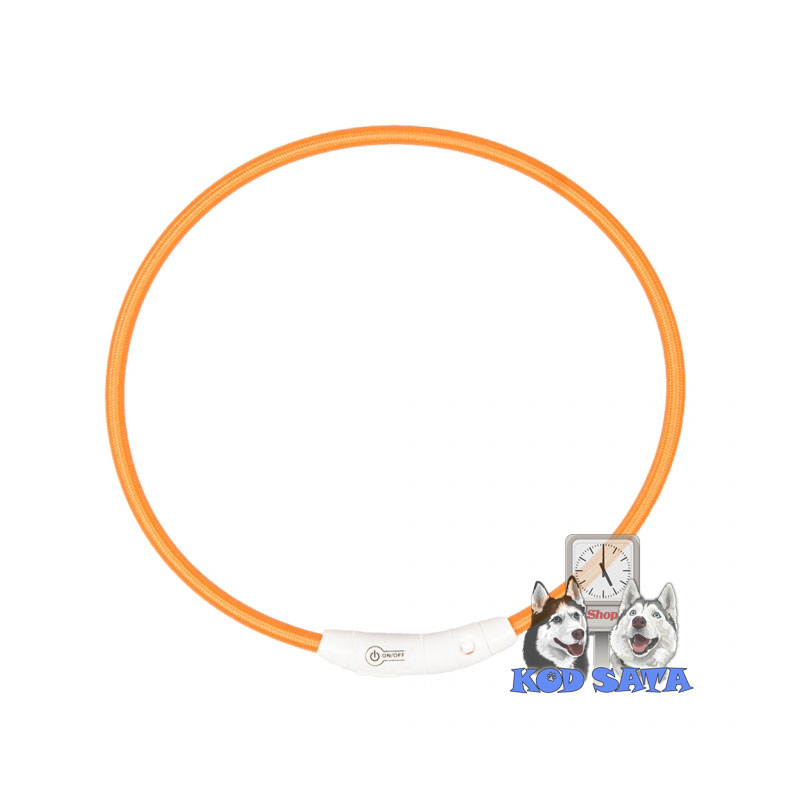 Duvo Svetleća Ogrlica Narandžasta