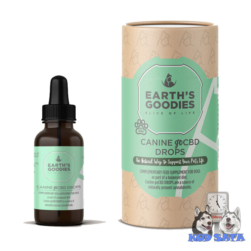 Earth's Goodies Canine goCBD 3% CBD Ulje Za Pse 10ml