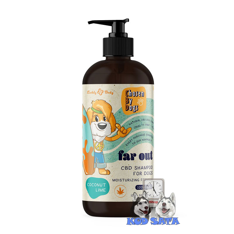 Earthly Body Osvežavajući Šampon Za Pse Sa CBD Uljem 355ml