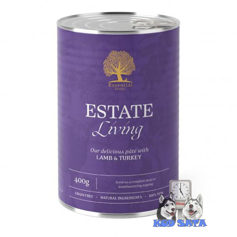 Essential Hrana Za Pse U Konzervi, Estate Living 6x400g