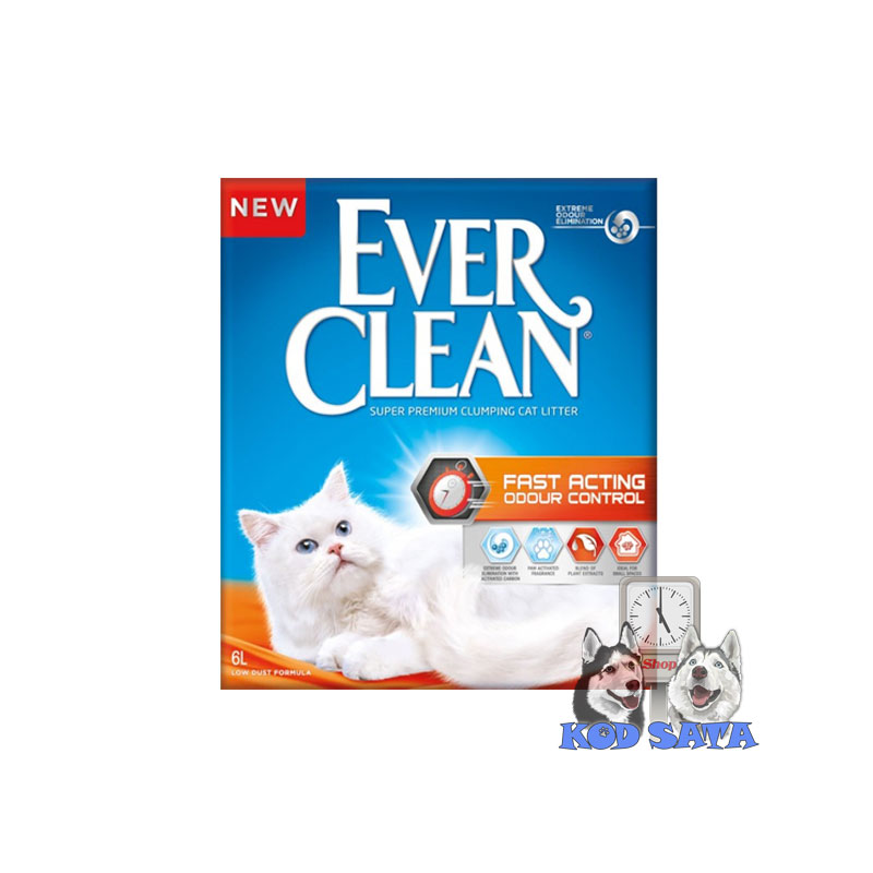 Ever Clean Posip Za Mačke Fast Acting Odour Control 10l