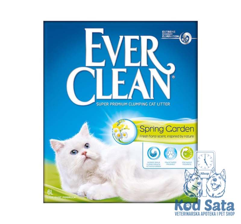 Ever Clean Posip Za Mačke Spring Garden 10l
