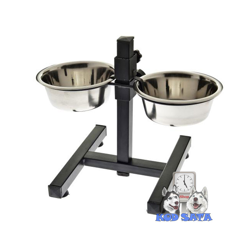 Ferribiella Duple Inox Činije Sa Čeličnim Postoljem