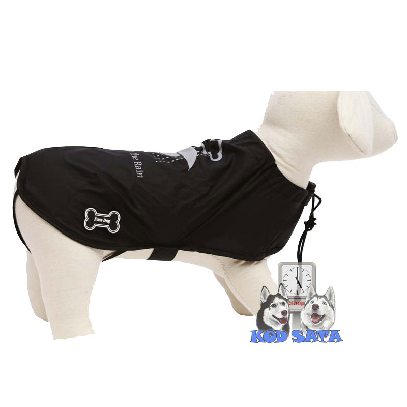 Ferribiella Fuss Dog Kabanica Za Pse Crna