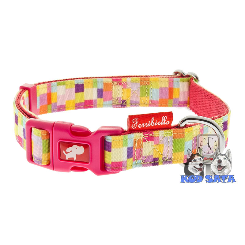 Ferribiella Podesiva Ogrlica Pixel Rosa