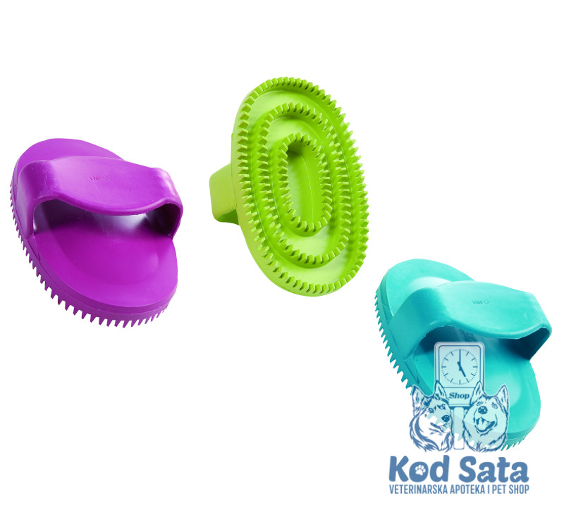 Flamingo - Gumena Četka Buda Za Negu Dlake Pasa 12,5cm