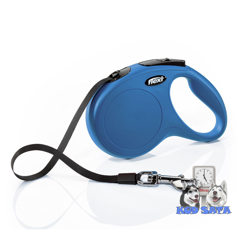 Flexi New Classic M Tape 5m Plavi