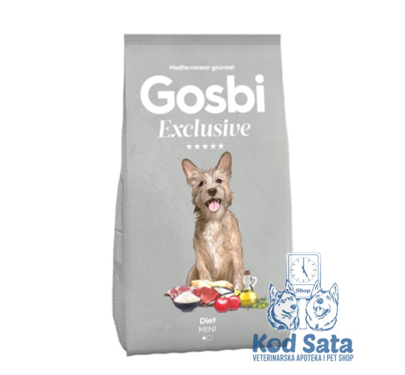 Gosbi Exclusive Diet, Dijetalna Hrana Za Odrasle Pse Malih Rasa