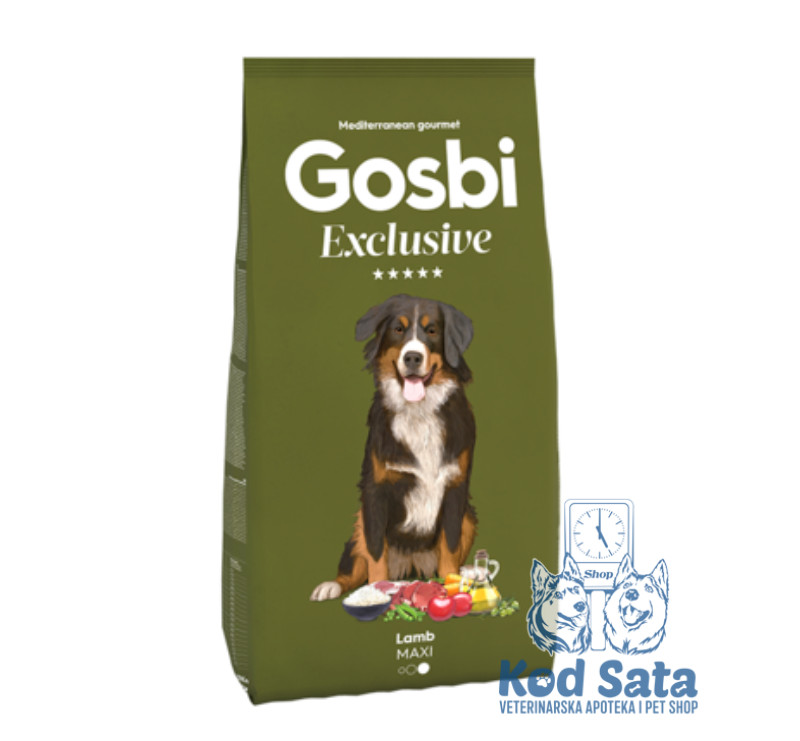 Gosbi Exclusive, Hrana Za Pse Velikih Rasa, Jagnjetina